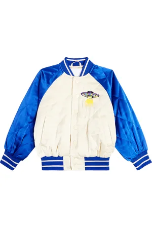 Molo Bomber Haru de satén bordada