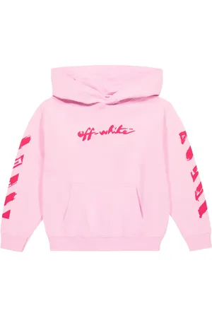 OFF-WHITE Sudadera con capucha de algodón con logo