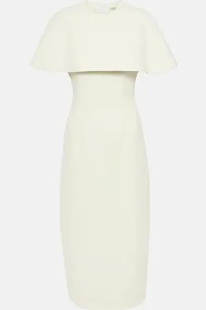 EMILIA WICKSTEAD Novia - vestido Blaine con capa