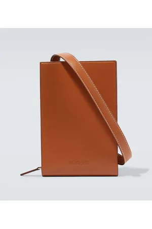 Jacquemus Cartera Le Gadju de piel con correa