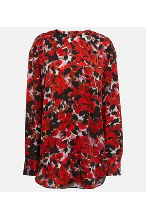 DRIES VAN NOTEN Top floral