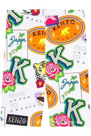 Kenzo Shorts Journey en mezcla de algodón