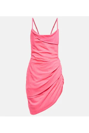Jacquemus Vestido corto La Robe Saudade de gasa
