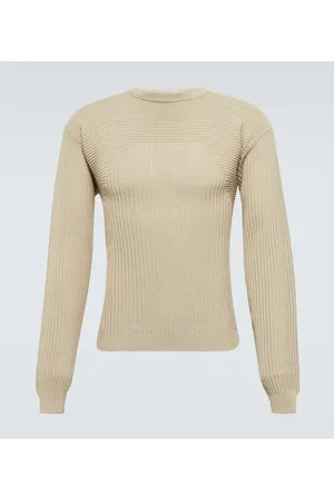 Rick Owens Jersey en punto de algodón acanalado