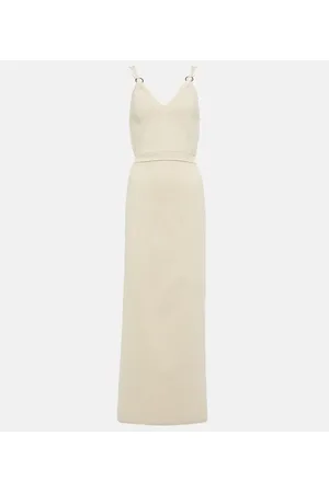 Paco rabanne Vestido midi adornado