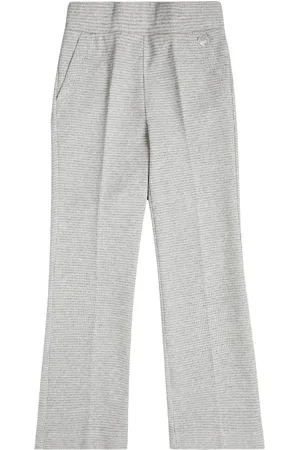 MONNALISA Pantalones flared en mezcla de algodón
