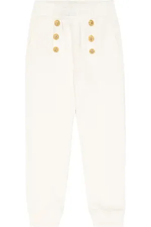 Balmain Pantalones deportivos de algodón
