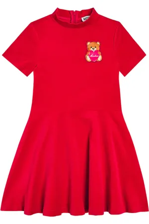 Moschino Vestido Teddy Bear de terciopelo