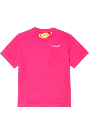 OFF-WHITE Camiseta de algodón con logo