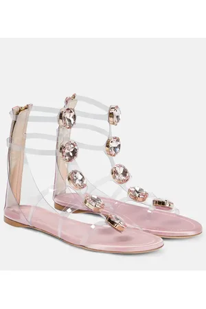 Giambattista Valli Sandalias de PVC adornadas