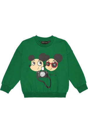 Mini Rodini Sudadera Ritzratz en jersey de algodón