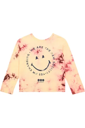 The New Society X SmileyWorld® camiseta de algodón tie-dye