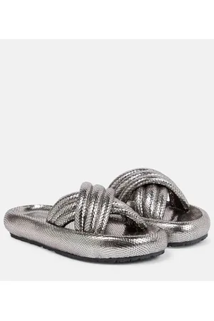 Isabel Marant Sandalias Niloo de piel efecto serpiente