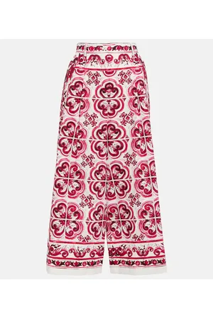Dolce & Gabbana Culottes de popelín de algodón