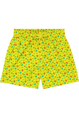 Vilebrequin Bañador Jim de sarga estampados