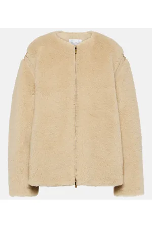 Max Mara Chaqueta Panno de alpaca, lana y seda