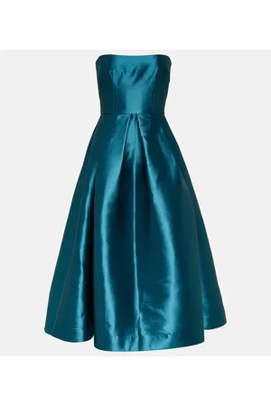 ALEX PERRY Vestido midi de faya