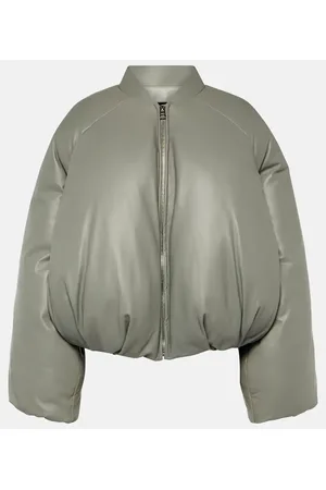 Loewe Chaqueta bomber de piel acolchada