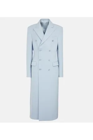 WARDROBE.NYC Abrigo de lana doble botonadura