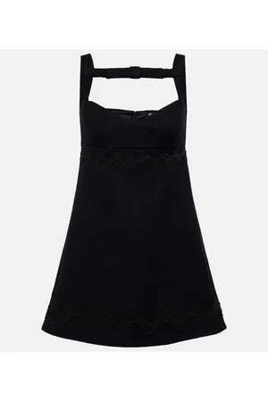 Patou Vestido corto de tweed de algodón