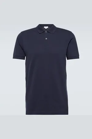 Sunspel Polo en piqué de algodón