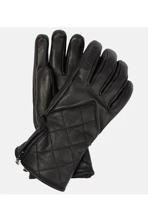 Bogner Guantes Dana de piel acolchada