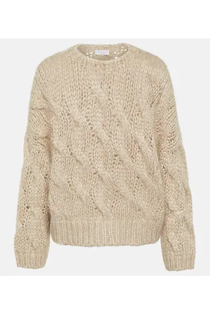 Brunello Cucinelli Jersey en mezcla de mohair