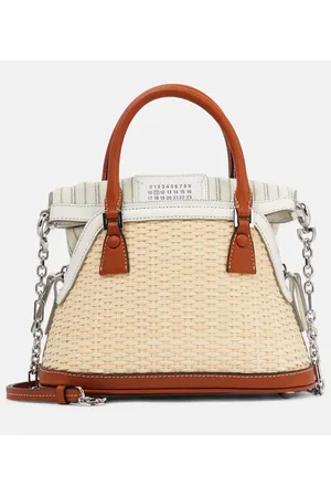 Maison Margiela Tote 5AC Mini de rafia