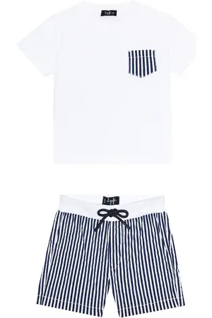 Il gufo Bebé - camiseta y shorts de algodón