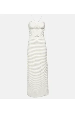 Altuzarra Vestido midi Suberi con abertura