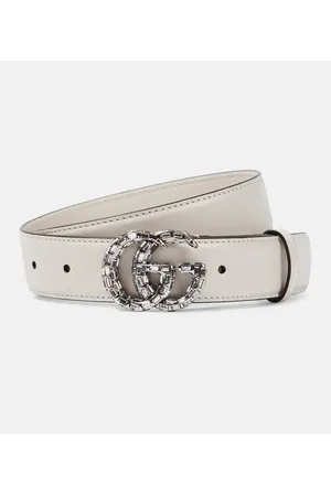 Gucci Cinturón GG Marmont de piel adornado