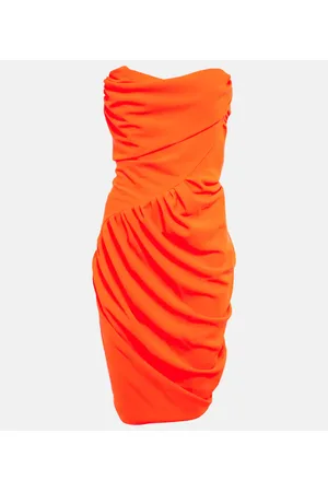 Vivienne Westwood Vestido corto con corsé drapeado