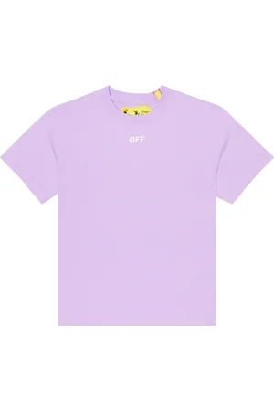 OFF-WHITE Camiseta de algodón con logo