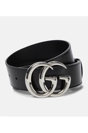 Gucci Cinturón GG Marmont de piel