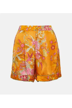 POUPETTE ST BARTH Shorts Isabelle de tiro alto florales