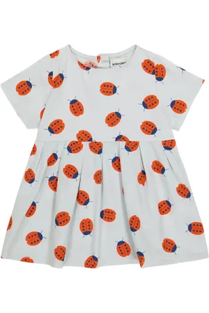 Bobo Choses Bebé - vestido de algodón estampado