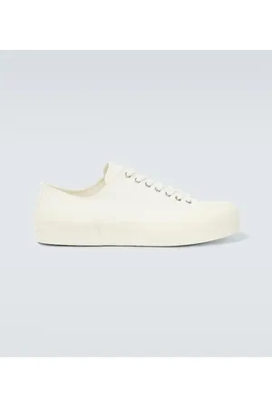 Jil Sander Zapatillas en lona de algodón