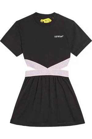 OFF-WHITE Vestido Bookish en jersey de algodón