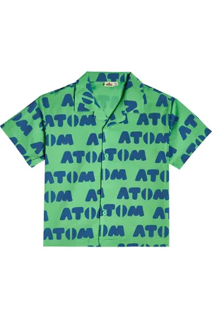Jelly Mallow Camisa de algodón estampada