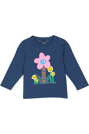 Stella McCartney Bebé - top de jersey de algodón