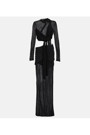 Tom Ford Vestido de fiesta en crepé con aberturas