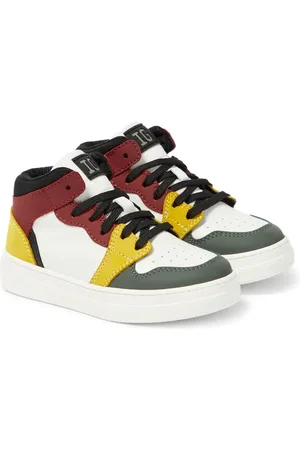 Il gufo Zapatillas de piel colorblock