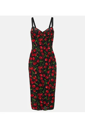 Dolce & Gabbana Vestido midi estampado