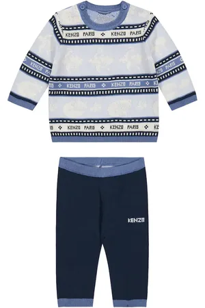 Kenzo Bebé - set de jersey y pantalón de algodón