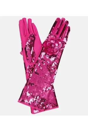 VALENTINO Guantes con lentejuelas
