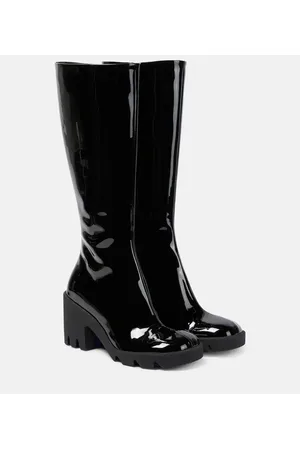Burberry Botas altas Stride de charol