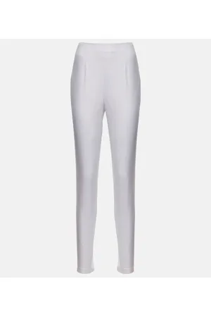 Prada Pantalones slim en mezcla de algodón