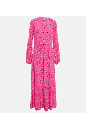 Diane von Furstenberg Vestido largo Sydney estampado