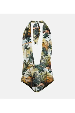 JOHANNA ORTIZ Bañador Hidden Paradise estampado