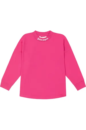 Palm Angels Sudadera en jersey de algodón con logo